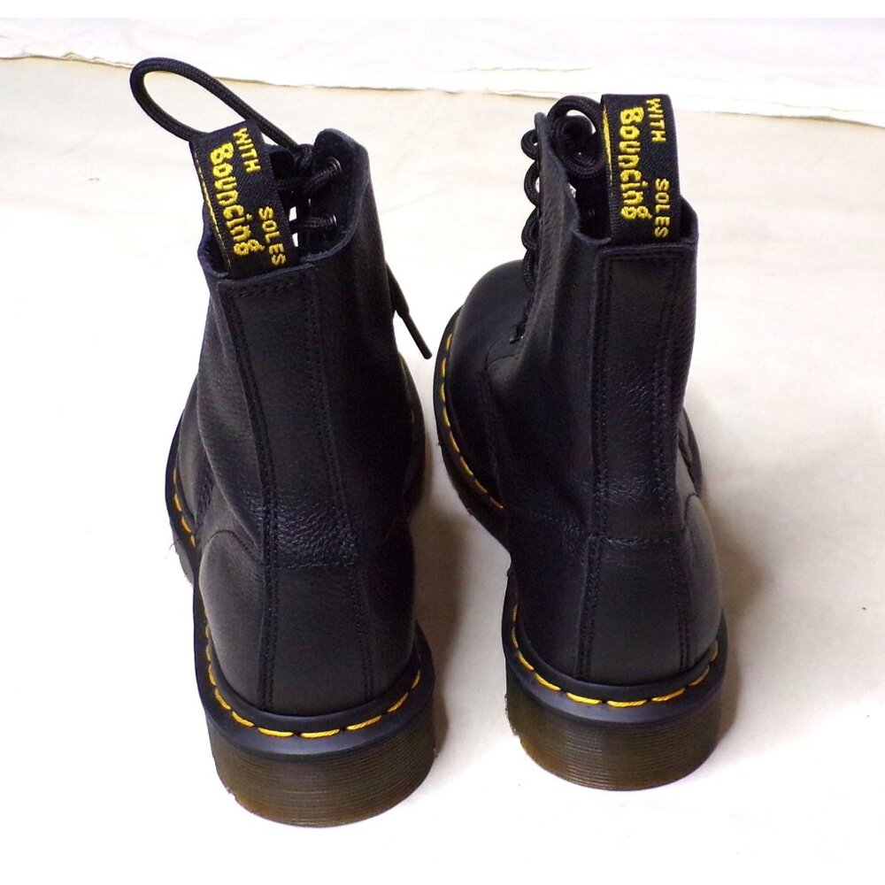 🆕 DR. MARTENS 1460 Pascal Water Resistant Ankle Boot Bootie Black 7 - Picture 9 of 13